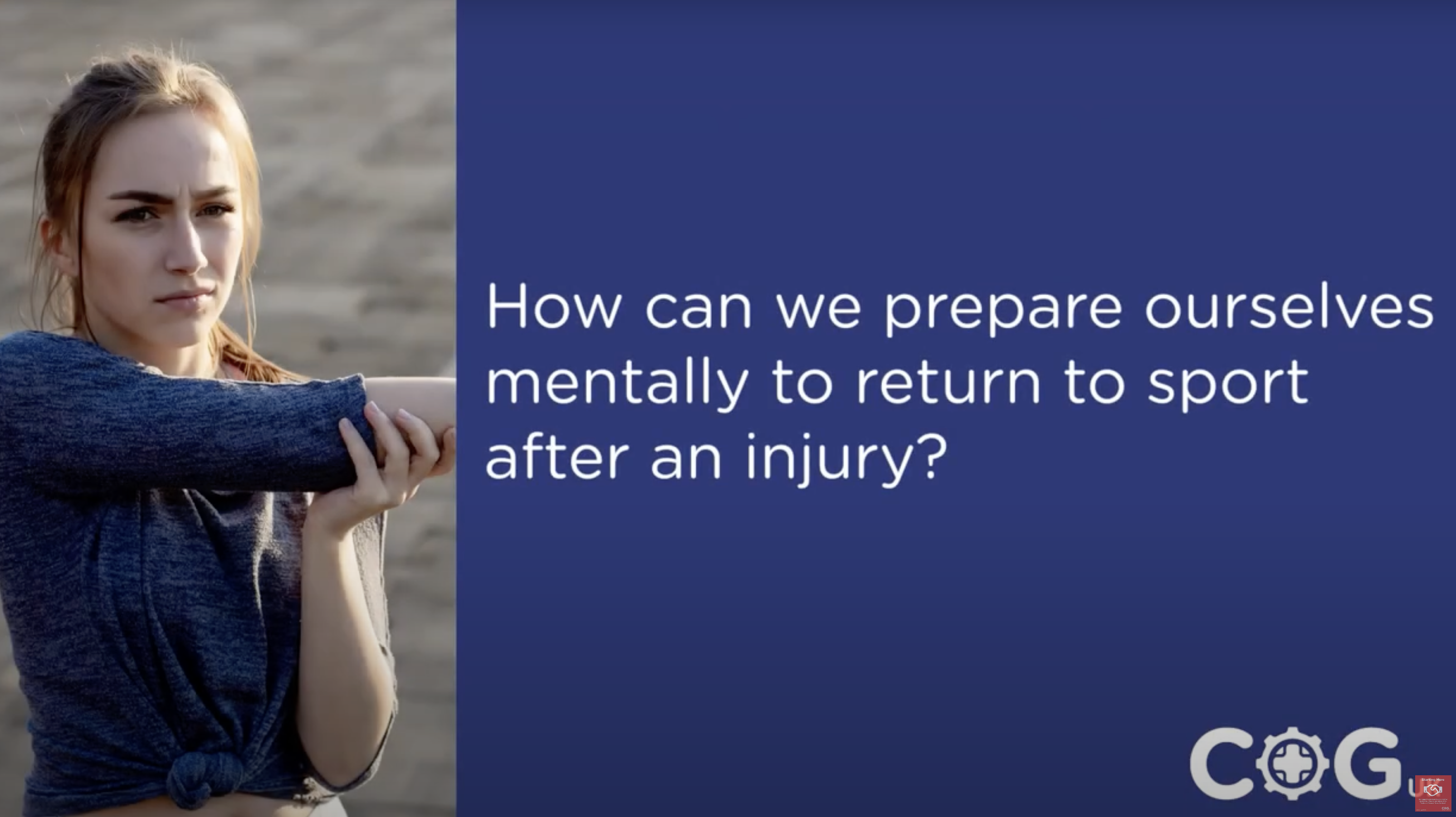 Sports Injury Prevention Q&A: How Can You Prepare Yourself Mentally To Return To Sport After Injury?